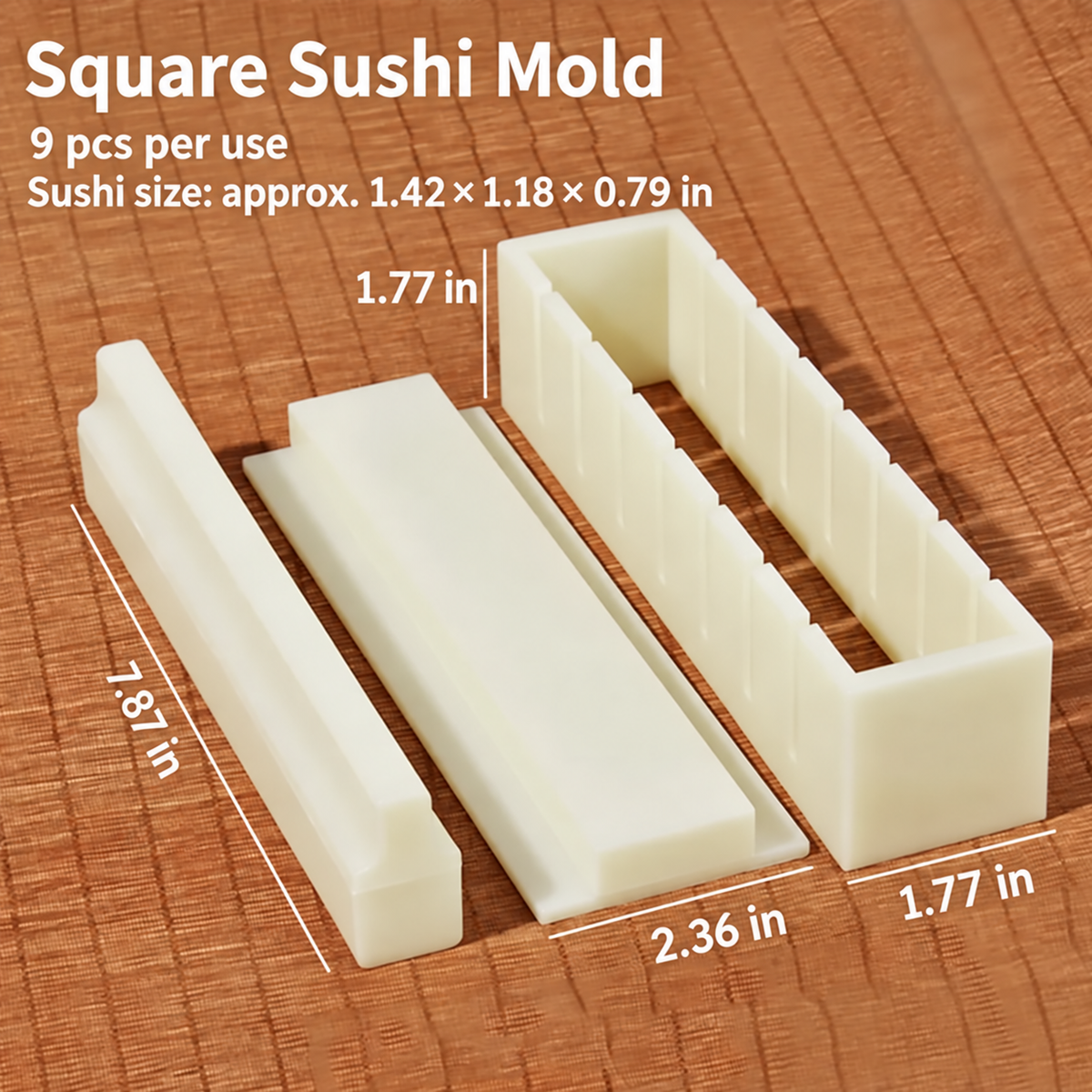 🍣 Sushi Maker Mold – Perfect Homemade Rolls Made Easy