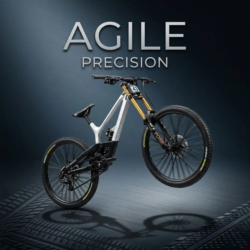 🚵 Mini Mountain Bike Model — Realistic Zinc Alloy Desk Décor in 3 Colors 🎁