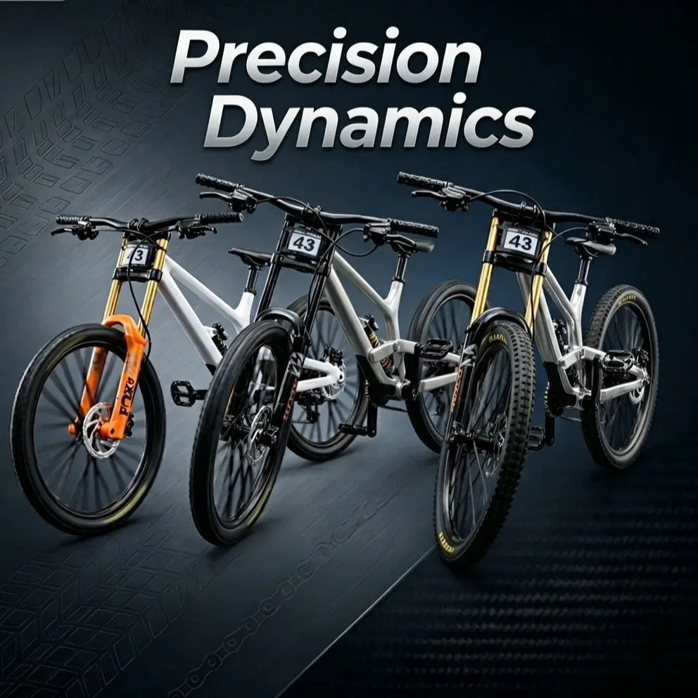 🚵 Mini Mountain Bike Model — Realistic Zinc Alloy Desk Décor in 3 Colors 🎁