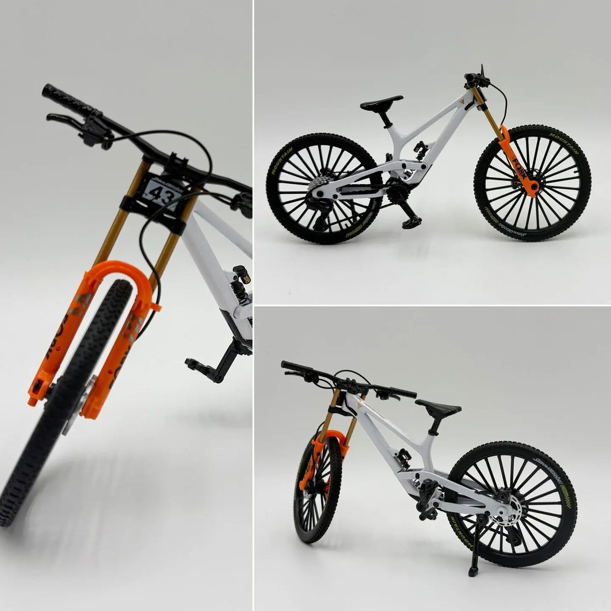 🚵 Mini Mountain Bike Model — Realistic Zinc Alloy Desk Décor in 3 Colors 🎁